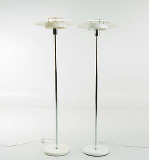 Luxo, golvlampor, 1 par