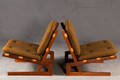 Zwei Lounge  Easy Chairs in Teak 2