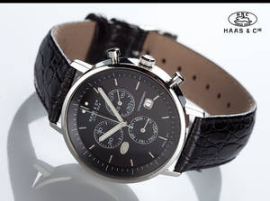 HaasCie Swiss 1848. Herrearmbåndsur
