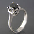 Solitaire ring ca. 0.81 ct.