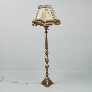 Golvlampa, Metall
