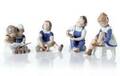 BING  GRÖNDAHL, FIGURINER, FYRA ST