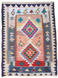 Persisk Kermanshah nomade-kelim, 192x140 cm.