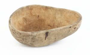 Knotskål, allmoge, 1800-tal