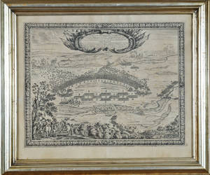 Samuel von Pufendorf, kobberstik med slagscener, 16001700-tallet 4