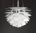 Poul Henningsen. Koglen, Ø 72 cm. Hvid. Nyrenoveret