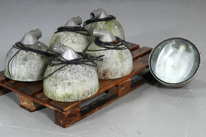 Seks Københavnerlamper, Ø 38 cm. 6