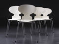 Arne Jacobsen 1902-1971. Fire stole Myren, model 3101 4