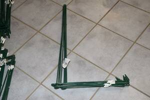 Buskstöd ca 10 st, H 100 cm