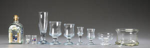 Samling holmegård glas. 26