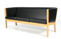 Hans J Wegner. Tre personers sofa af bøg, model GE-285  