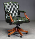 Kontorstol i Chesterfield-stil