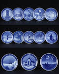 Kgl. Porcelæn. Juleplatter 1937-1949, 1. sort 13