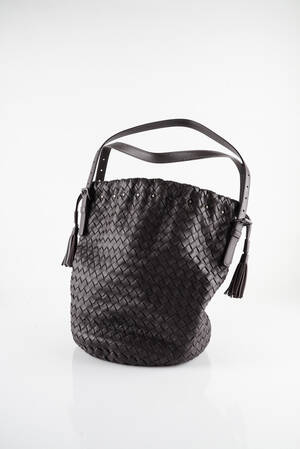 Bottega Veneta. Påsväska i flätat läder
