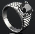 Solitaire ring ca. 4.34 ct.