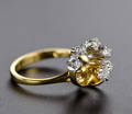 Brillantring, ca. 0.44 ct.