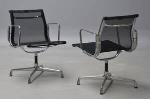 Charles Eames. Par armstole, model 108 - netvæv 2   Denne vare er sat til omsalg under nyt varenummer 4854915