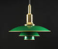 Poul Henningsen, PH 32 pendel, grønlakeret 