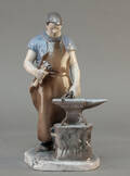 Bing  Grøndahl. Porcelænsfigur nr. 2225, Smeden