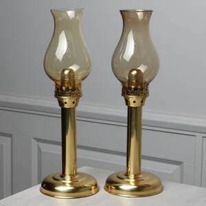 LJUSSTAKAR i mässing, 2st