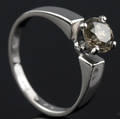 Solitaire ring ca. 1.16 ct.
