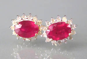 Par rubin- og diamantørestikkere 2