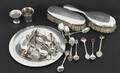 Parti silverföremål