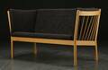 Erik Ole Jørgensen. To-pers. sofa, nybetrukket