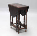 Gateleg table.