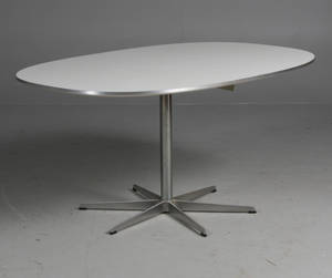 Piet Hein  Bruno Mathsson 1907-1988. Super Elipsebord.