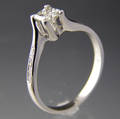 Brillant ring ca. 0.48 ct.