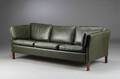 Møbelproducent. Tre-Pers sofa, læder