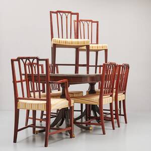 Matsalsgrupp, 9 delar