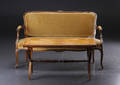 Rokokoform sofa samt bord, 1900-tallet. 2