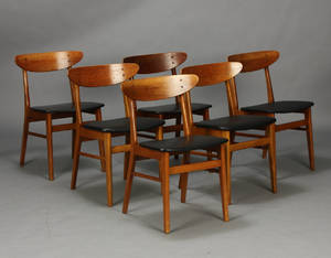 Dansk møbelproducent. Spisestole 6