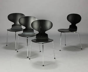 Arne Jacobsen. Myren. Stabelstole 4