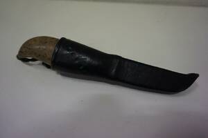 Kniv med masurskaft