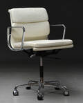 Charles Eames. Kontorstol, Soft Pad Alu Chair, model EA 217  Denne vare er sat til omsalg under nyt varenummer 4668814