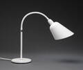 Arne Jacobsen. Bellevue bordlampe hvid.