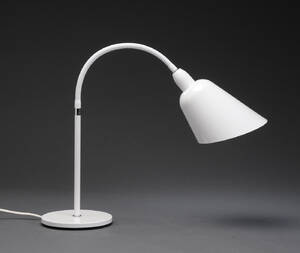 Arne Jacobsen. Bellevue bordlampe hvid.