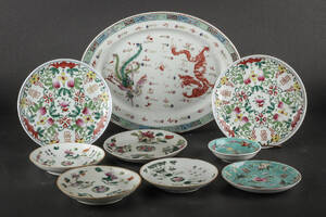Samling kinesisk porcelæn 9