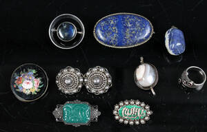 Samling vintage smykker 9