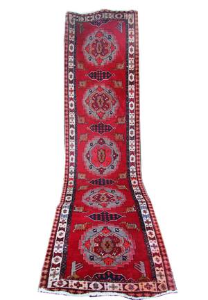 Handknuten matta, orientalisk