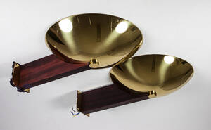 Eckart Muthesius, WAD37, 2 st. art deco vägglampor. 2