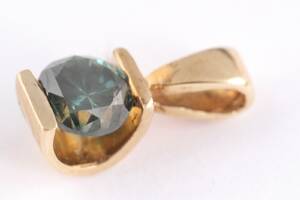 Brillantvedhæng - ca 0.80 ct.