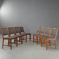 Bertil Fridhagen, Bodafors, stolar, 8 st