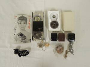 Tinico Old Transistor Alla delar Originalkartong