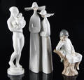 Bing  Gröndahl, Lladro. 3 st. figurer 3