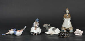 Royal Copenhagen Kgl. P., Bing Grøndahl m.m. Samling figurer 7 Denne vare er sat til omsalg under nyt varenummer 4895345