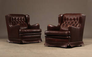 Par Chesterfield lænestole 2 